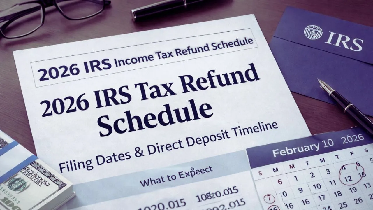 2026 IRS Tax Refund Schedule Update